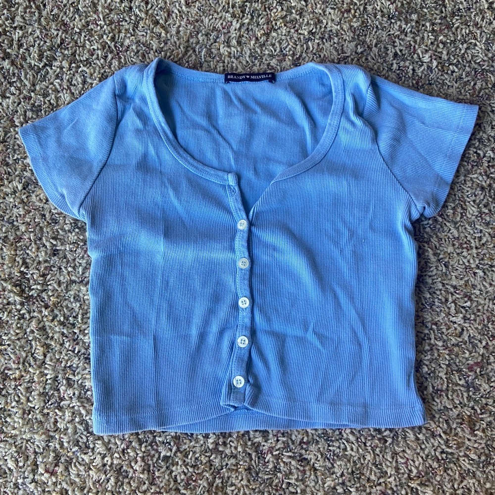 Brandy Melville Button Tee